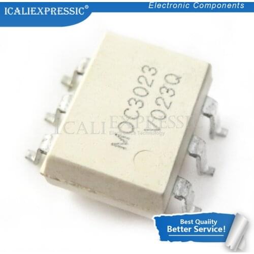 10PCS MOC3023 3023 SMD-6 new original In Stock