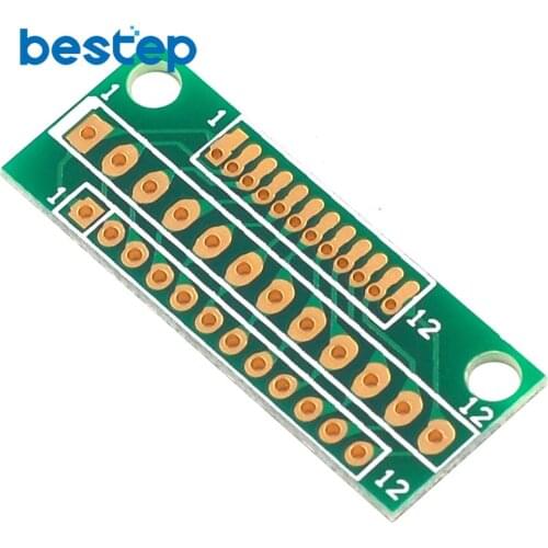 10PCS 1.27MM 2.0MM 2.54MM 12 Pin Adapter Board for Wireless Modules