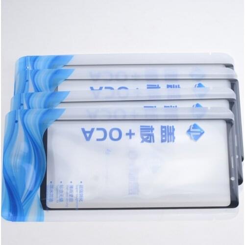 5PCS 2 in 1 Front Outer Glass with OCA Film Replacement For Samsung Galaxy S21 S20 Note 10 20 Ultra Touch Panel Glass Lens Cover