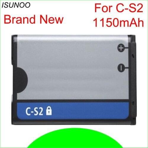ISUNOO 1150mAh C-S2 Phone Battery For Blackberry Curve 8300 8310 8320 8330 8520 8530 8700 8703e Batteries