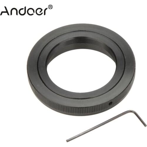 Andoer T2/T Telephoto Mirror Lens Adapter Ring for Canon EOS Cameras