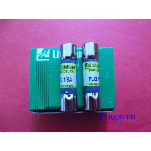Free shipping 10pcs FLQ series TIME-DELAY America Netlon 10X38 delay fuse / fuse 0.1A-30A500V