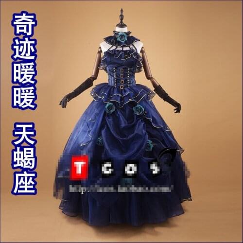 The Game Miracle Nikki Warm travel around the world Scorpio dress cosplay costume female 2021