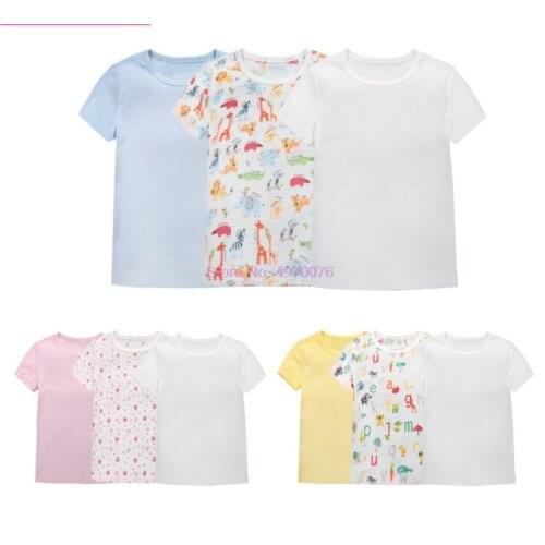 DHL 50set 3pcs/set Baby Ultra-Thin Mesh Pure Soft Breathable T-shirt Short Sleeve Pullover Jacket Baby Girl Clothes