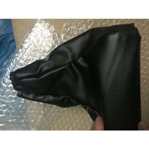 Brand New Black PU Leather Gear Boot Gaiter Cover Shift Collar For Vauxhall Opel ASTRA MK5 # Tracking