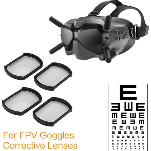 Corrective Lenses for dji fpv goggles v2 corrective lens Accessories To Myopia lenses 200/300/400/500/800 Degree