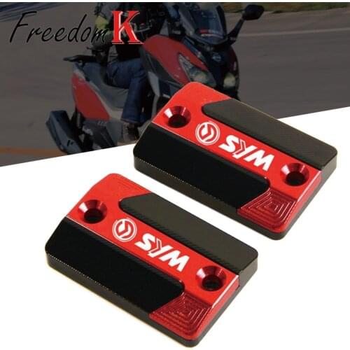 For SYM CRUISYM 300 GTS 300i GTS300i JOYMAX Z300 Motorcycle Accessories CNC Aluminum Front Brake Fluid Reservoir Tank Cover Cap