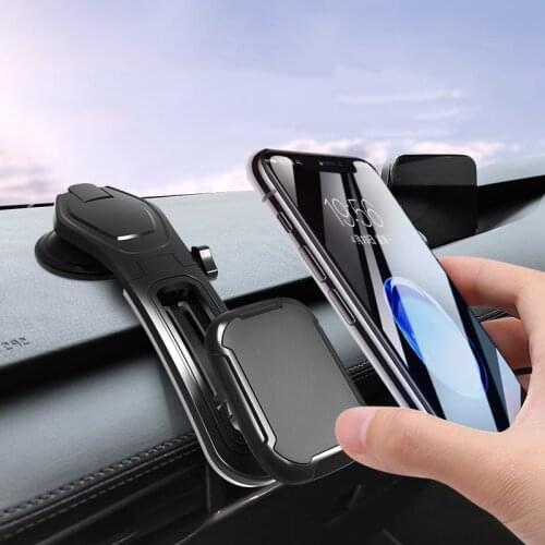 Magnetic Car Bracket Strong Adsorption Bracket Phone GPS Holder for Iphone 12 Samsung Xiaomi Unversal Flexible Rotatable Stand