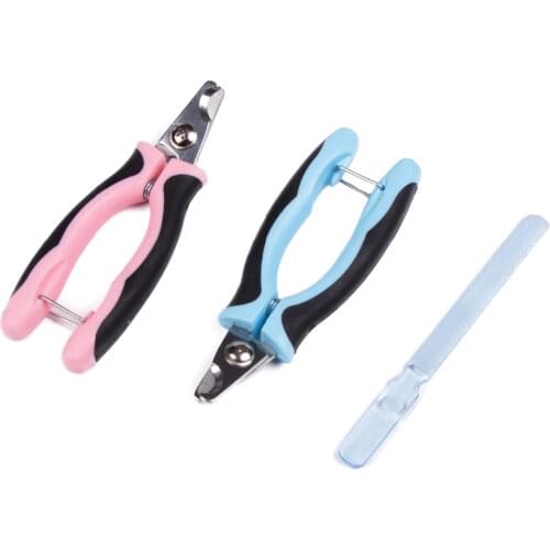 Dog Cat Puppy Pet Grooming Scissors Professional Stainless Steel Nail Clipper Animal Nail Scissor Nail Cutter for Dog Cat Supply