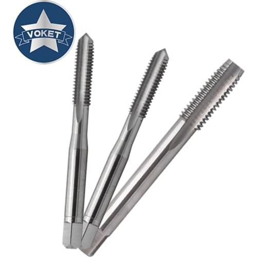 HSS Right Hand tap M2 M2.2 M2.3 M2.5 M2.6 M3 M3.5 M4 M4.5 M5 M5.5 X0.25 X0.45 X0.6 X0.75 Metric Fine Thread Straight Flute taps