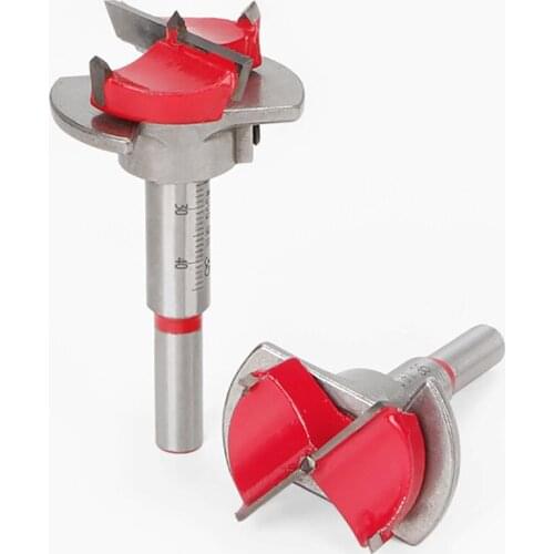 1pc 35mm Adjustable Hinge Hole Opener Wood Drilling Carbide Drill Bits Cutter Woodworking Hole Saw Tool