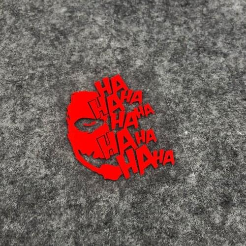 Car Styling Stickers Classic DC Film Joker SERIOUS HAHAHAHA Automobile Motorcycle Oil Tank Body Helmet Decal