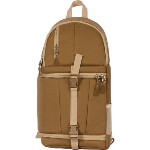 Outdoor wear-resistant camera bag shockproof dustproof practical single shoulder slung SLR multi-function bag