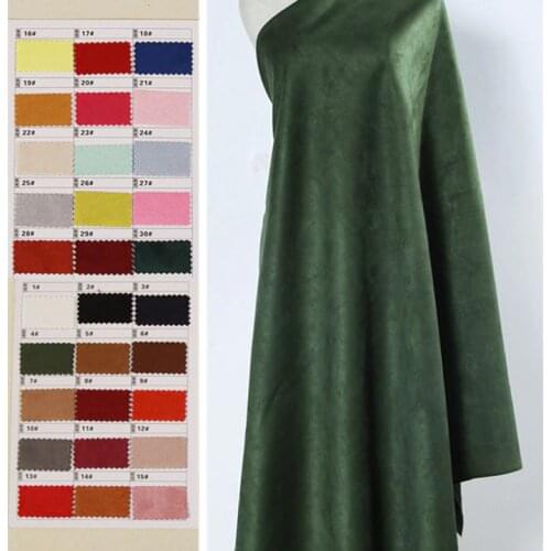 150cm*100cm High-end suede air layer fabric Brushed space cotton fabric Soft and smooth many colors