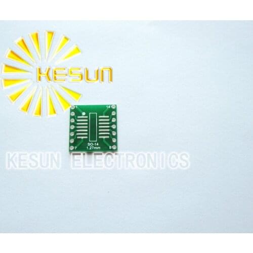 100PCS X TSSOP14 SSOP14 MSOP14 SOP14 TURN DIP14 14pin IC adapter Socket / Adapter plate / PCB Suitable for IC socket