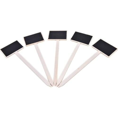 Wooden Chalkboard Blackboard Message Table Number Wedding Party Decor 5pcs/set