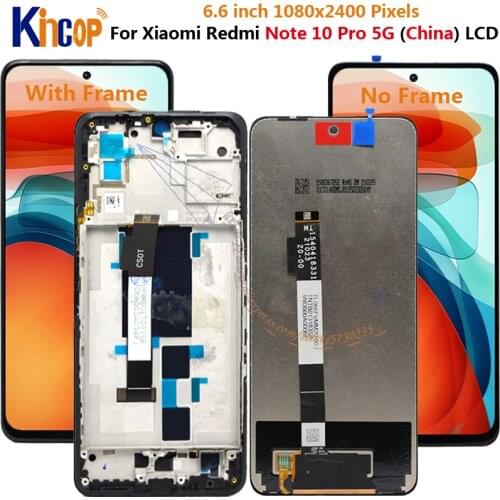 6.6'' for Xiaomi Redmi Note 10 Pro lcd display Touch Panel Screen Digitizer For Xiaomi mi redmi note 10Pro Display China version