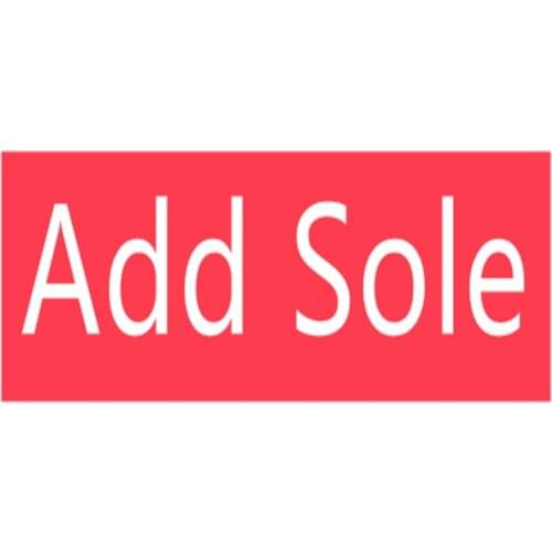 Extra Cost for Customized Shoe Soles Add Soles