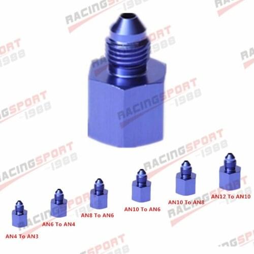 AN3-AN16 Female To Male Flare Reducer Oil Fuel Fitting