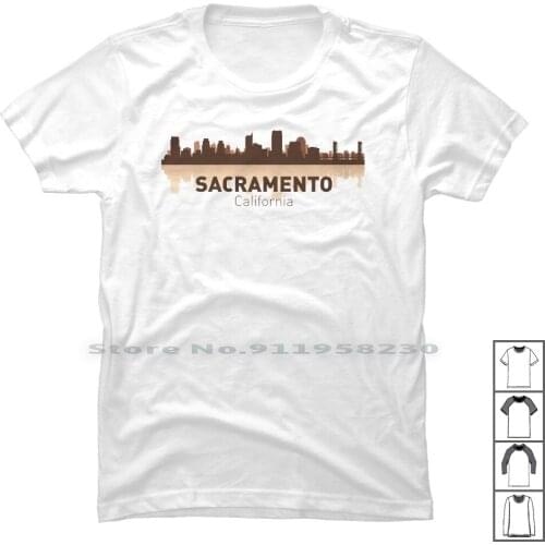 Sacramento , California , America T Shirt 100% Cotton California House Agent Home Eric Ram Ali To Ra Me Am