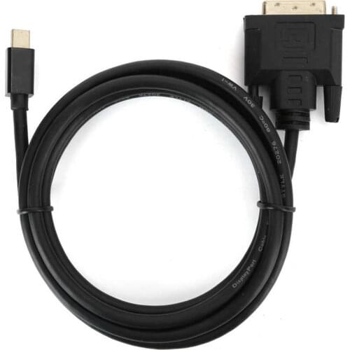 Mini Displayport to DVI Conversion Cable DP Male to DVI Male Cable for Computer Projector