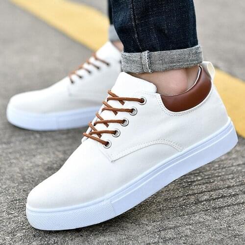 YSHUNIJ Men Fashion Sneakers 2021 New Canvas Shoes Korean Mens Joker Casual Shoes Trend Oversized Shoes