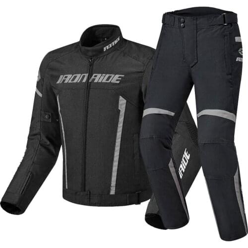 HEROBIKER Motorcycle Jacket Pants Suit Cold-proof Waterproof Winter Men Motorbike Riding Jacket Protective Gear Armor Clothing