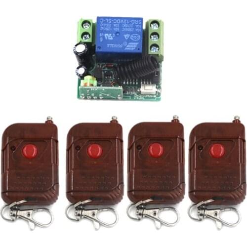 MITI-DC 12V 10A 1CH Lamp Remote Control Switch, Wireless Remote Control Through-wall SKU: 5270