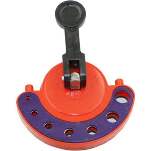 Adjustable 4-12mm Diamond Glass Hole Saw Core Guide With Vacuum Base Sucker Glass Openings Locator