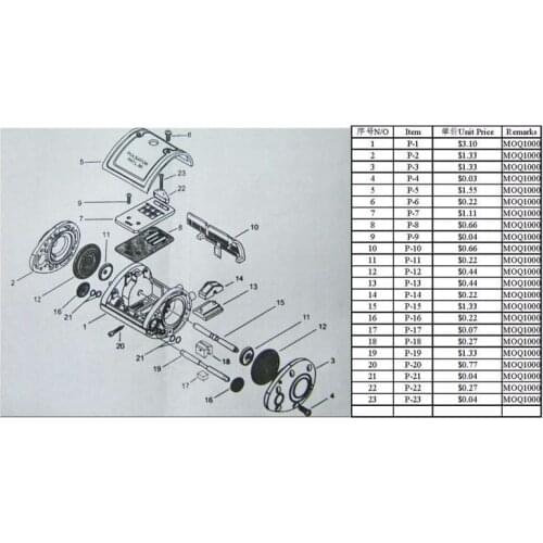 Pneumatic Milking Pulsator Repair Kits All Spare Parts