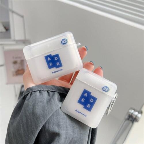 Stylish Trend ADER TPU Case For Airpods 1 2 Pro Wireless Earphone Bluetooth For Airpods 2 Pro Charger Box Shockproof Cover Coque