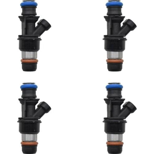 4pcs/set Fuel Injectors 25317628 For GMC Cadillac & Chevrolet 4.8L 5.3L 6.0L 01-07