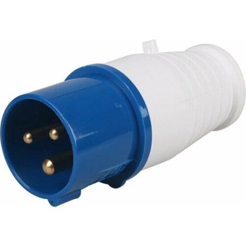 Universal 240V 16 3 Pin Industrial Site Plug Socket Male/Female Waterproof For Studio And Warehouse 3 Pin Plug Socket