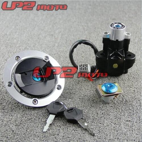 Ignition Switch+Fuel Gas Cap+Seat Lock Key Set for Suzuki GSF650 Bandit 650 S 05-12 / GSF1200 1200S 2006 / GSF1250 1250S 07-11