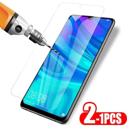 1-2PCS Protective Tempered Glass 9H For Huawei P Smart 2019 Safety Glasses Hauwei P Smart 2019 Smart2019 Full Cover Film HD Glas