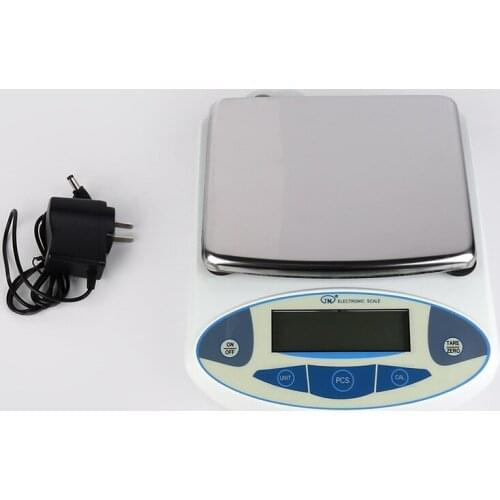 30kg 0.1g Digital Scales Laboratory Balance High Accuracy Digital Electronic Balance Scale 100-240V