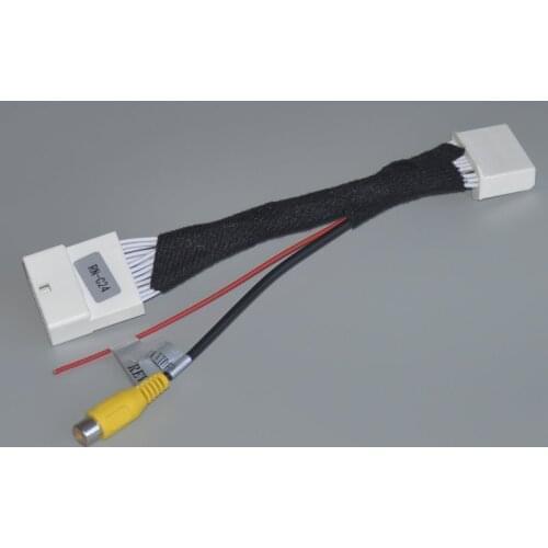 Car Reverse Camera With 24Pins Adapter Cable For Renault Captur 2013~2018 RCA Original Screen to without Damaging the Car Wiring