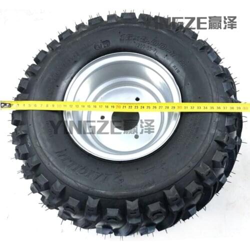GO KART KARTING ATV UTV Buggy 16X8.00-7 Inch Wheel Tubeless Tyre Tire With 3 Holes Hub