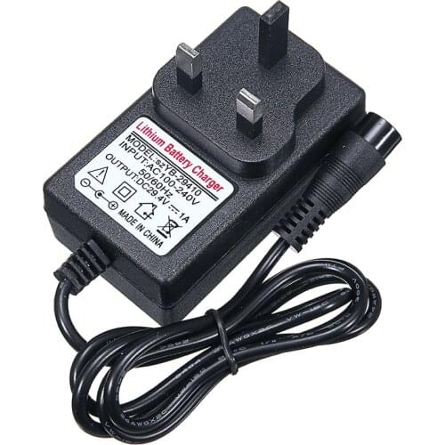 For Razor Electric Scooter Battery Charger 24V Charging Adapter Support e150 e100 e125/Trikke E2/E100 Glow Crazy Cart