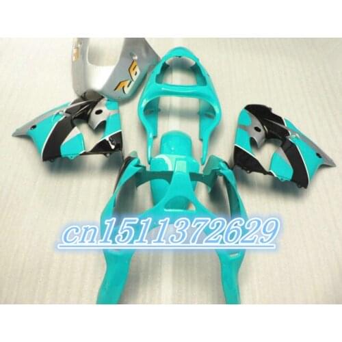 Dor-ABS For KAWASAKI ZX9R NINJA 2002-2003 Body ZX-9R ZX 9R 02 03 ZX9 R 2002 2003 Fairing Kit green black D