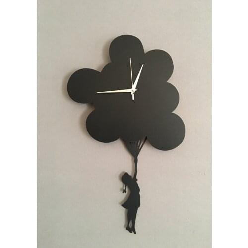 Goodtime Flying Balloon Decorative Pendulum Wall Clock