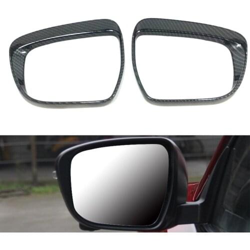Chrome For Nissan Qashqai J112016 -2019 2020 Rearview Mirror Covers Rain Eyebrow Trim Cover Accessories