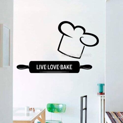 Kitchen Wall Art Knife Fork Spoon Sticker Kitchen Wall Decal Kitchen Wall Decor Kitchen Decal Handmade Wall Sticker LL139