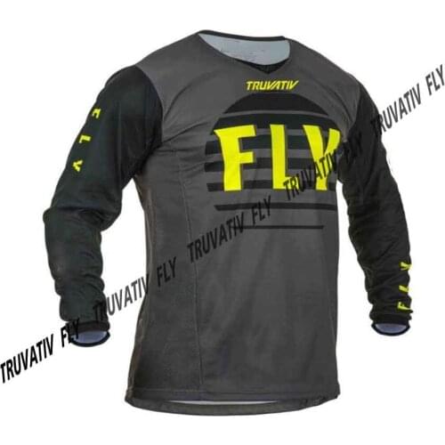 Mountain bike bicycle downhill jersey bike long-sleeved T-shirt motocross jersey quick-drying breathable downhill jersey