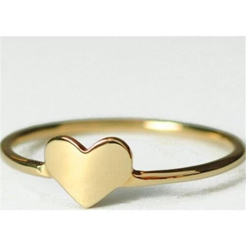 Fashion graphics solid love rings -color rings for women color