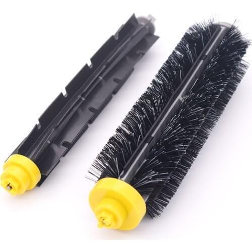 1 set of bristles and flexible brushes for iRobot Roomba 600 700 series 650 630 660 770 780 790 vacuum cleaner replacement kit