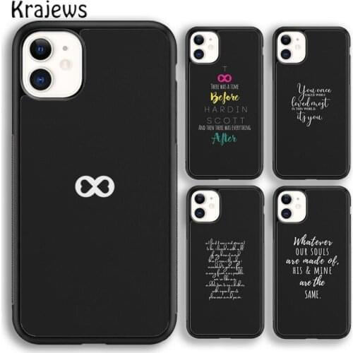 Krajews After We Collided Hardin Scott Tessa soft Phone Case Cover For iPhone 5s SE 2020 6s 7 8 plus X XS XR 11 12 mini pro max
