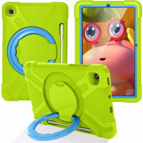 Shockproof 360 Stand Case For Samsung Galaxy Tab S6 Lite 10.4'' SM-P610 P615 Cover Kids EVA for Samsung S6 Lite P610 P615 Case