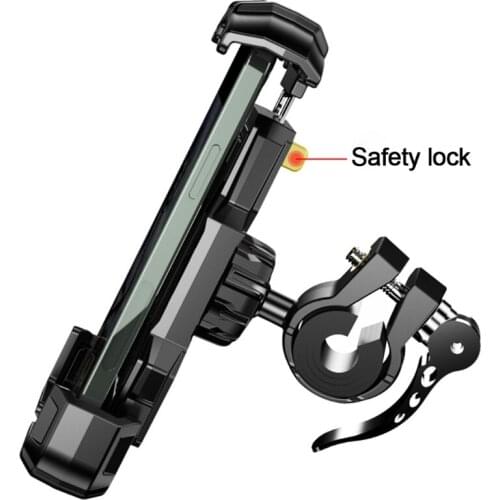 P8DC Adjustable Outdoor Holder Bike Phone Mount 360 Degree for Motorcycle Bike
