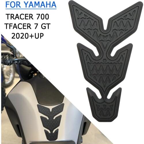 ROAOPP Motorcycle Tank Pad Protector Sticker Decal Gas Knee Grip Tank Traction Pad Side 3M For TRACER700 Tracer 700 Tracer 7 GT